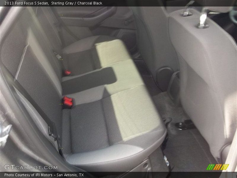 Sterling Gray / Charcoal Black 2013 Ford Focus S Sedan