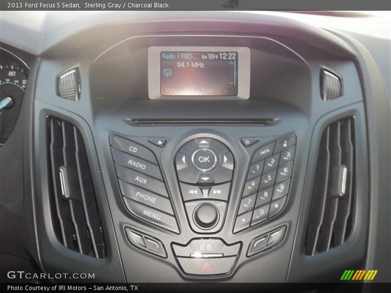 Sterling Gray / Charcoal Black 2013 Ford Focus S Sedan