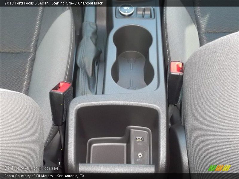 Sterling Gray / Charcoal Black 2013 Ford Focus S Sedan