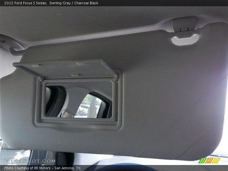 Sterling Gray / Charcoal Black 2013 Ford Focus S Sedan