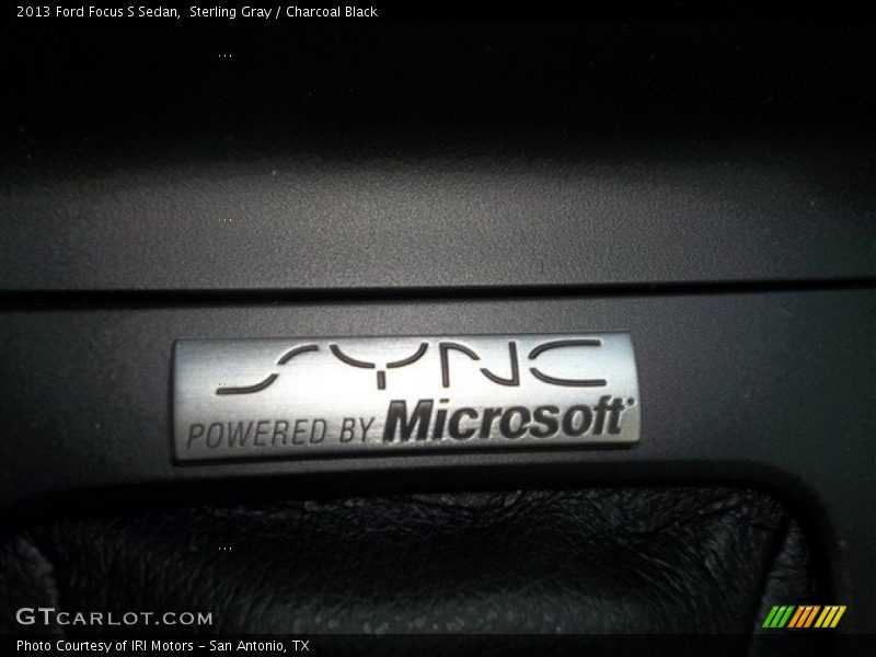 Sterling Gray / Charcoal Black 2013 Ford Focus S Sedan