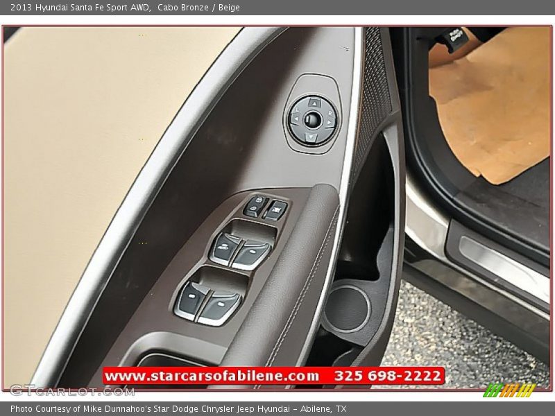 Cabo Bronze / Beige 2013 Hyundai Santa Fe Sport AWD