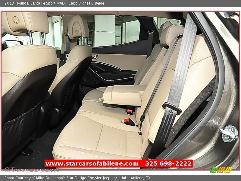 Cabo Bronze / Beige 2013 Hyundai Santa Fe Sport AWD