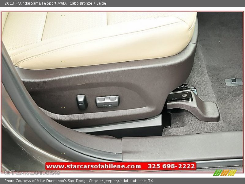 Cabo Bronze / Beige 2013 Hyundai Santa Fe Sport AWD