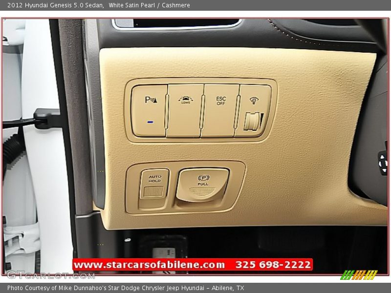 White Satin Pearl / Cashmere 2012 Hyundai Genesis 5.0 Sedan