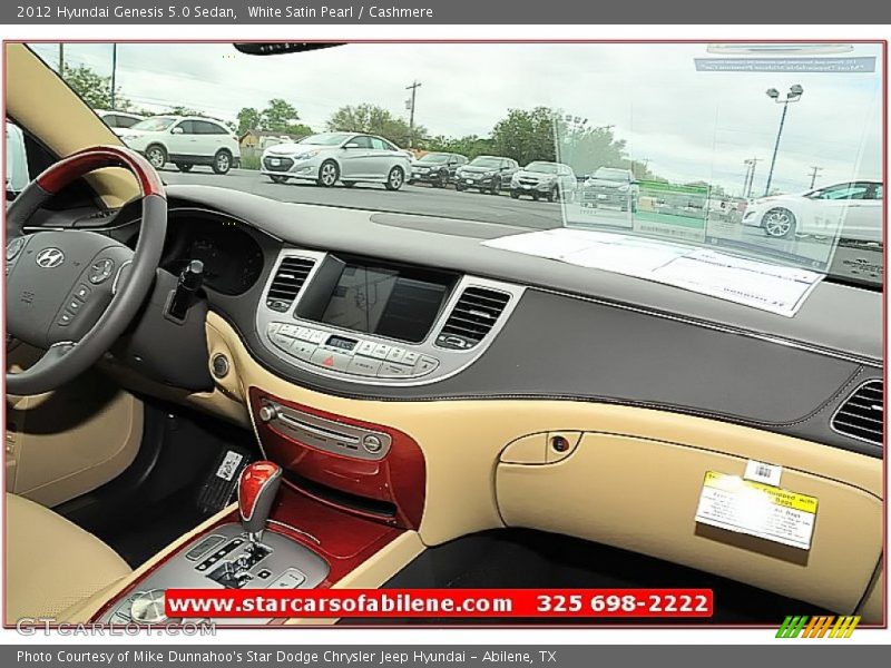 White Satin Pearl / Cashmere 2012 Hyundai Genesis 5.0 Sedan
