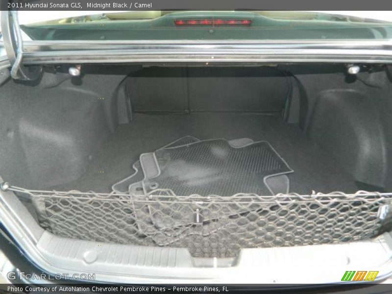 Midnight Black / Camel 2011 Hyundai Sonata GLS