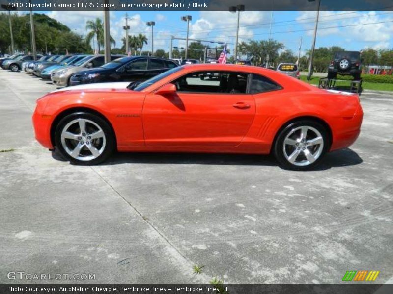  2010 Camaro LT/RS Coupe Inferno Orange Metallic