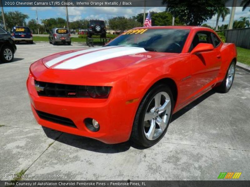 Front 3/4 View of 2010 Camaro LT/RS Coupe