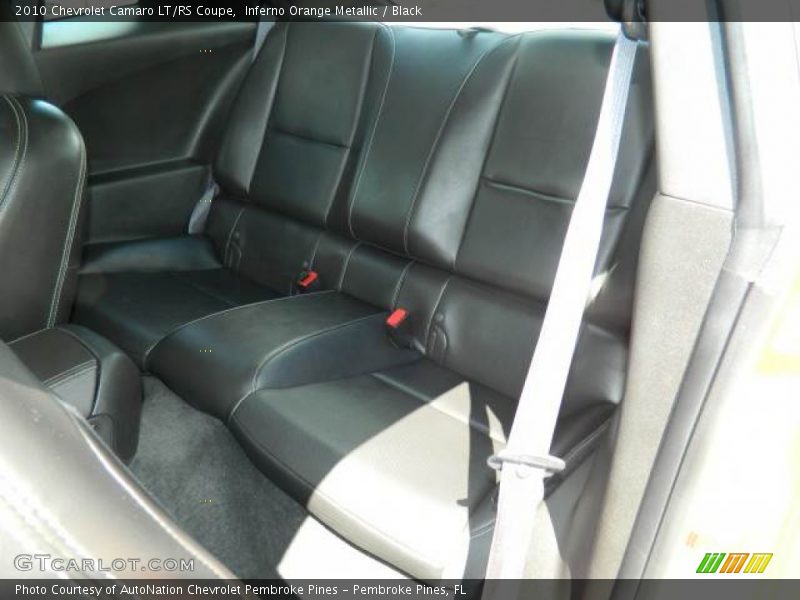  2010 Camaro LT/RS Coupe Black Interior
