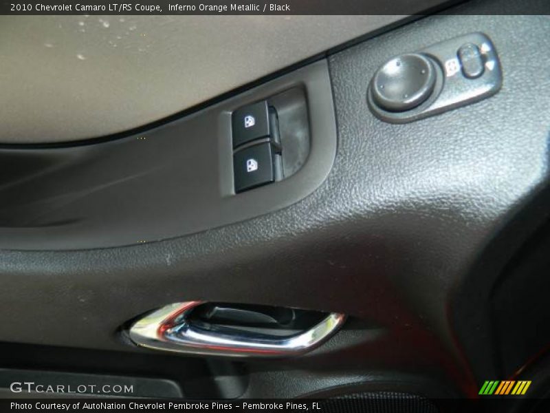 Inferno Orange Metallic / Black 2010 Chevrolet Camaro LT/RS Coupe