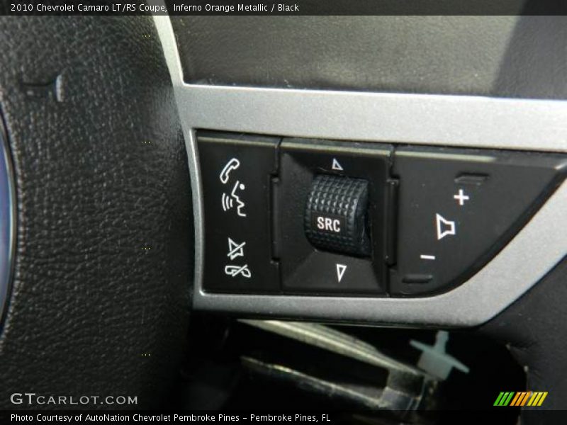 Inferno Orange Metallic / Black 2010 Chevrolet Camaro LT/RS Coupe