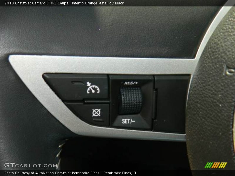 Inferno Orange Metallic / Black 2010 Chevrolet Camaro LT/RS Coupe