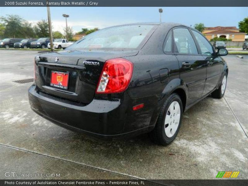 Fantasy Black Metallic / Grey 2008 Suzuki Forenza