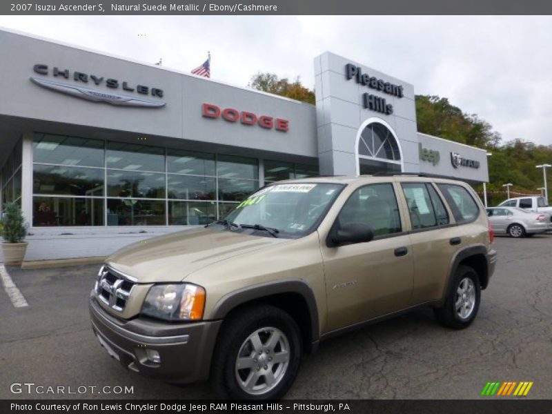 Natural Suede Metallic / Ebony/Cashmere 2007 Isuzu Ascender S