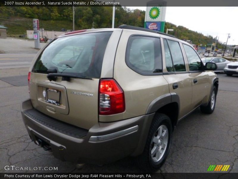 Natural Suede Metallic / Ebony/Cashmere 2007 Isuzu Ascender S