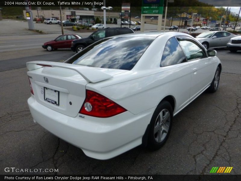 Taffeta White / Ivory Beige 2004 Honda Civic EX Coupe