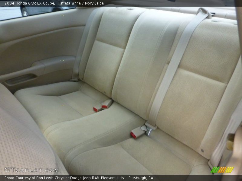 Taffeta White / Ivory Beige 2004 Honda Civic EX Coupe