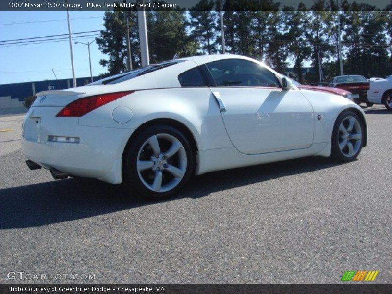 Pikes Peak White Pearl / Carbon 2007 Nissan 350Z Coupe