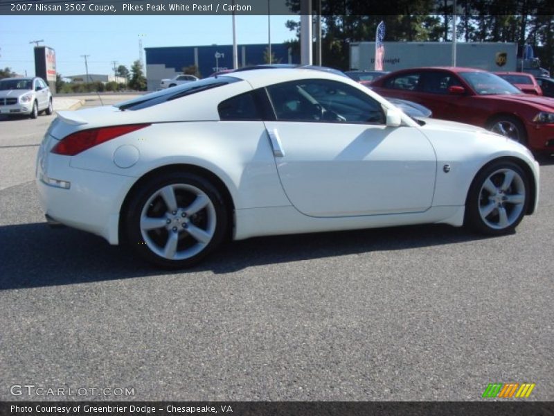 Pikes Peak White Pearl / Carbon 2007 Nissan 350Z Coupe