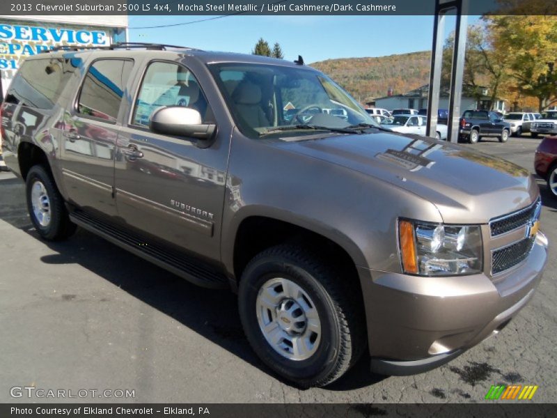 Mocha Steel Metallic / Light Cashmere/Dark Cashmere 2013 Chevrolet Suburban 2500 LS 4x4