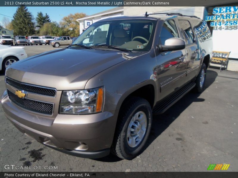 Mocha Steel Metallic / Light Cashmere/Dark Cashmere 2013 Chevrolet Suburban 2500 LS 4x4