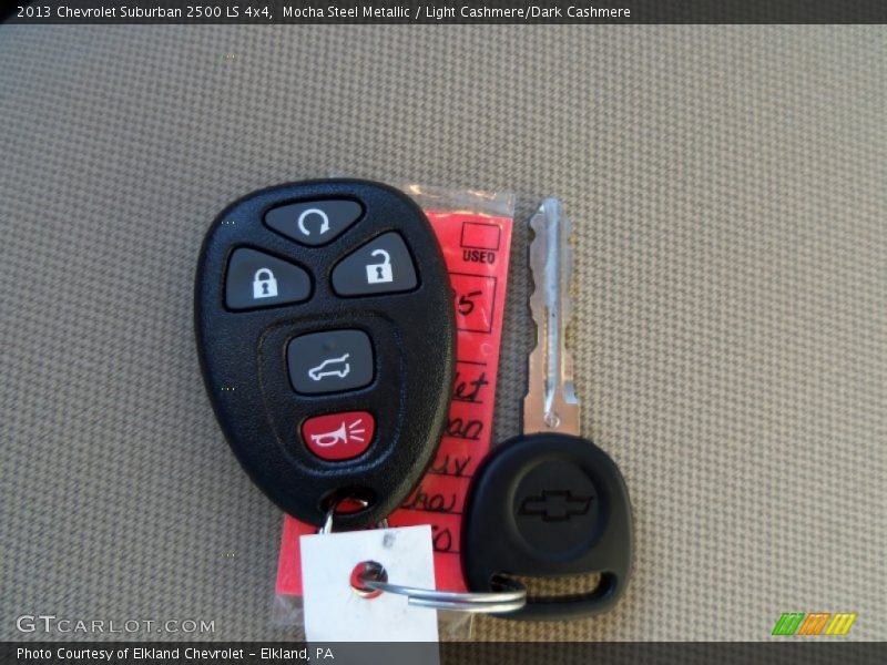 Mocha Steel Metallic / Light Cashmere/Dark Cashmere 2013 Chevrolet Suburban 2500 LS 4x4