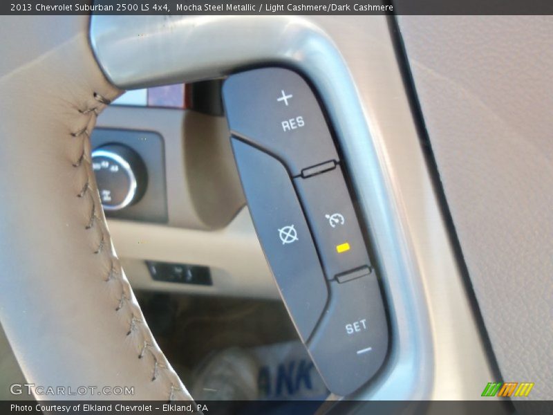 Mocha Steel Metallic / Light Cashmere/Dark Cashmere 2013 Chevrolet Suburban 2500 LS 4x4
