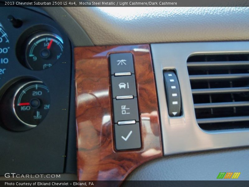 Mocha Steel Metallic / Light Cashmere/Dark Cashmere 2013 Chevrolet Suburban 2500 LS 4x4
