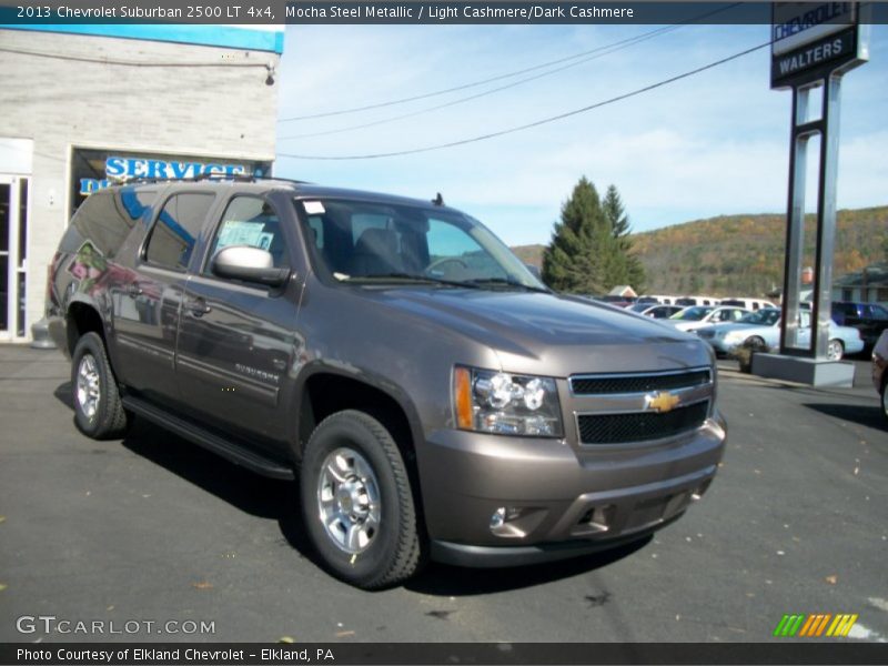Mocha Steel Metallic / Light Cashmere/Dark Cashmere 2013 Chevrolet Suburban 2500 LT 4x4