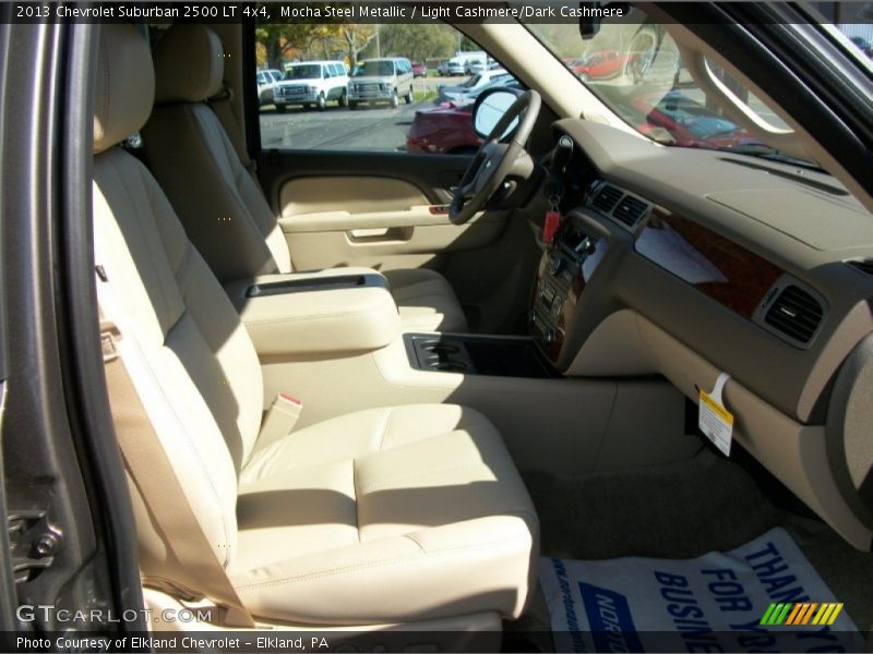 Mocha Steel Metallic / Light Cashmere/Dark Cashmere 2013 Chevrolet Suburban 2500 LT 4x4