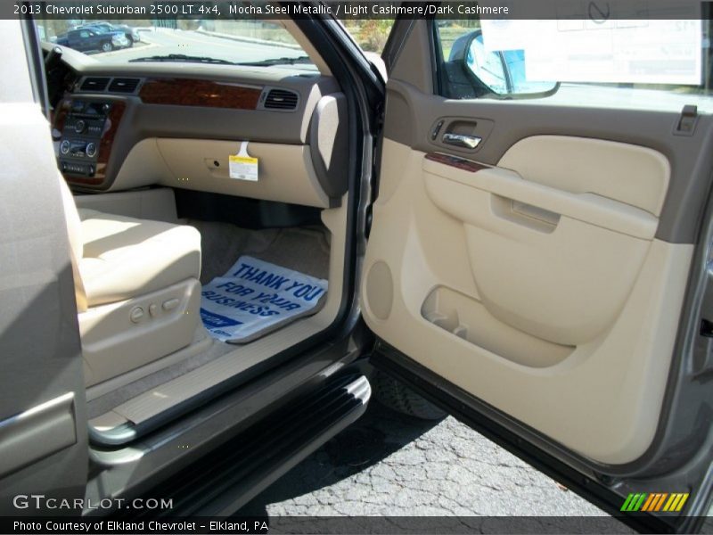 Mocha Steel Metallic / Light Cashmere/Dark Cashmere 2013 Chevrolet Suburban 2500 LT 4x4