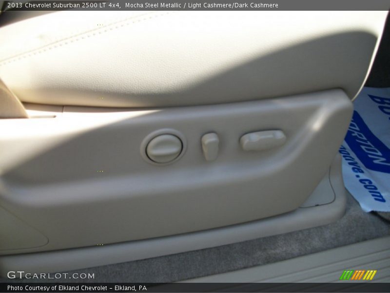 Mocha Steel Metallic / Light Cashmere/Dark Cashmere 2013 Chevrolet Suburban 2500 LT 4x4