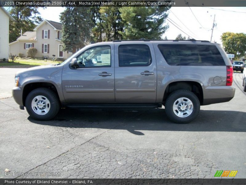 Mocha Steel Metallic / Light Cashmere/Dark Cashmere 2013 Chevrolet Suburban 2500 LT 4x4