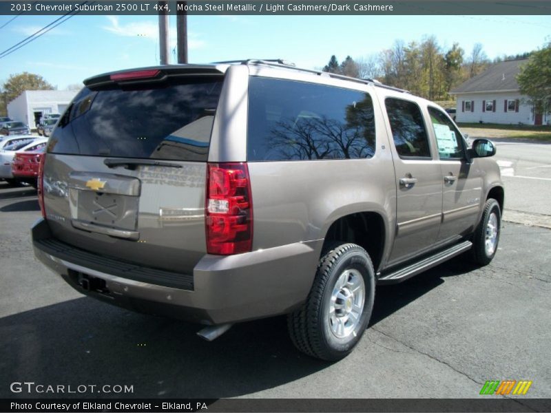 Mocha Steel Metallic / Light Cashmere/Dark Cashmere 2013 Chevrolet Suburban 2500 LT 4x4