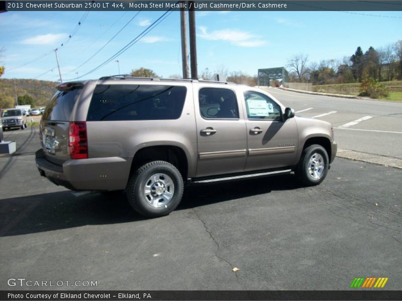 Mocha Steel Metallic / Light Cashmere/Dark Cashmere 2013 Chevrolet Suburban 2500 LT 4x4