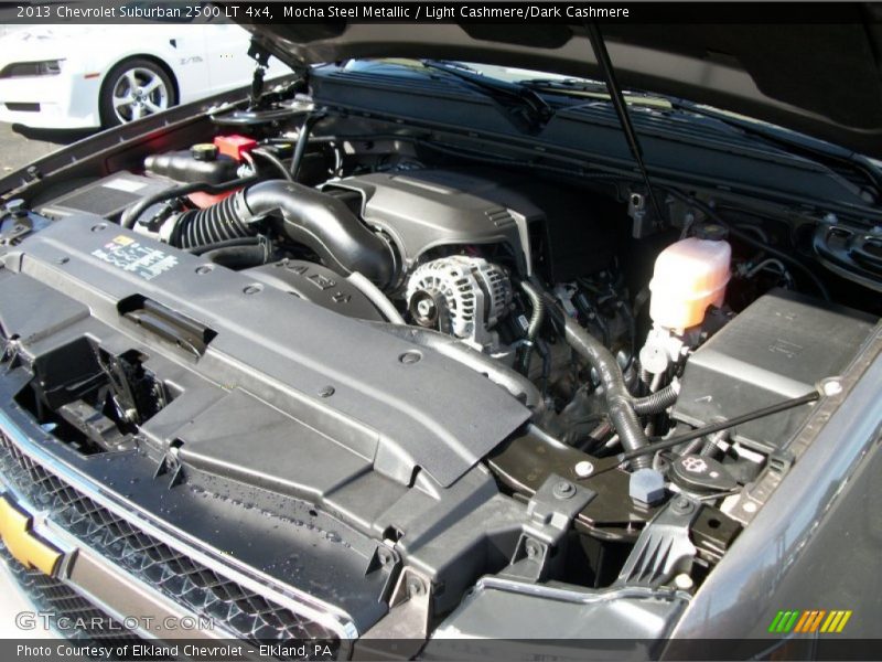 Mocha Steel Metallic / Light Cashmere/Dark Cashmere 2013 Chevrolet Suburban 2500 LT 4x4