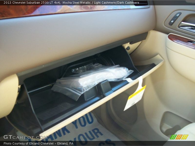 Mocha Steel Metallic / Light Cashmere/Dark Cashmere 2013 Chevrolet Suburban 2500 LT 4x4