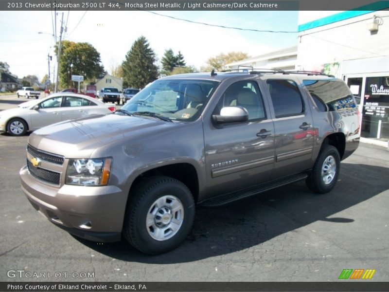 Mocha Steel Metallic / Light Cashmere/Dark Cashmere 2013 Chevrolet Suburban 2500 LT 4x4