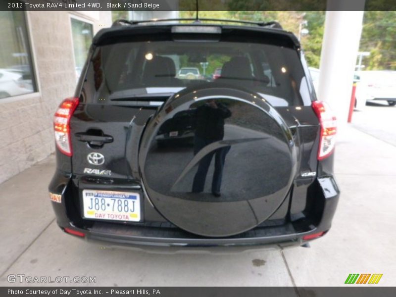 Black / Sand Beige 2012 Toyota RAV4 Limited 4WD