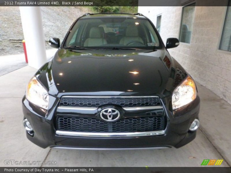 Black / Sand Beige 2012 Toyota RAV4 Limited 4WD