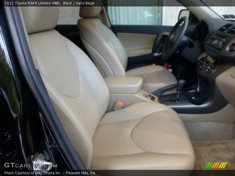 Black / Sand Beige 2012 Toyota RAV4 Limited 4WD