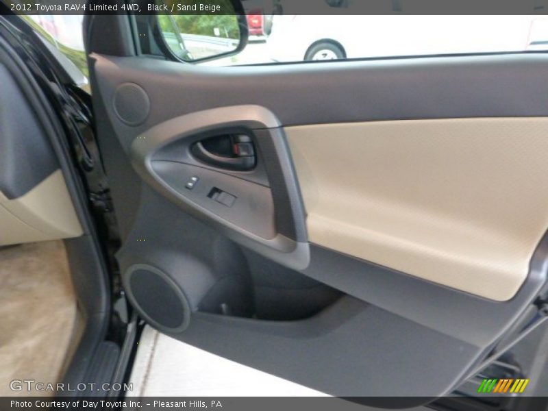 Black / Sand Beige 2012 Toyota RAV4 Limited 4WD