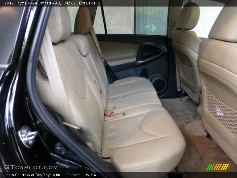 Black / Sand Beige 2012 Toyota RAV4 Limited 4WD