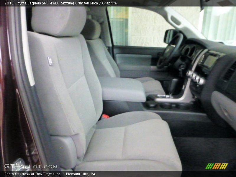 Sizzling Crimson Mica / Graphite 2013 Toyota Sequoia SR5 4WD