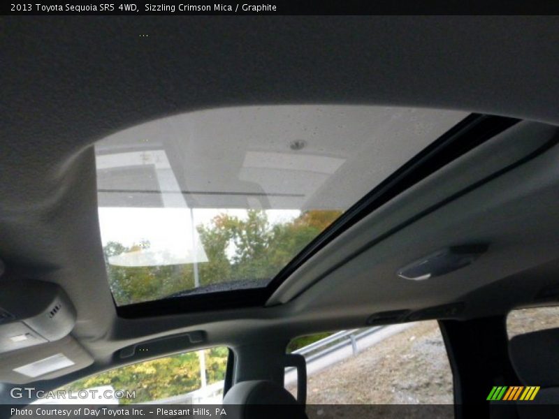 Sizzling Crimson Mica / Graphite 2013 Toyota Sequoia SR5 4WD