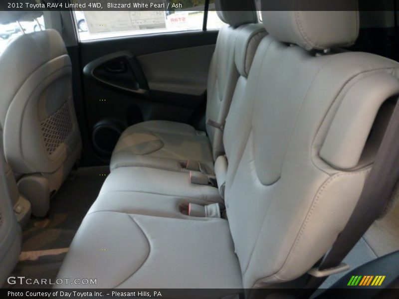 Blizzard White Pearl / Ash 2012 Toyota RAV4 Limited 4WD