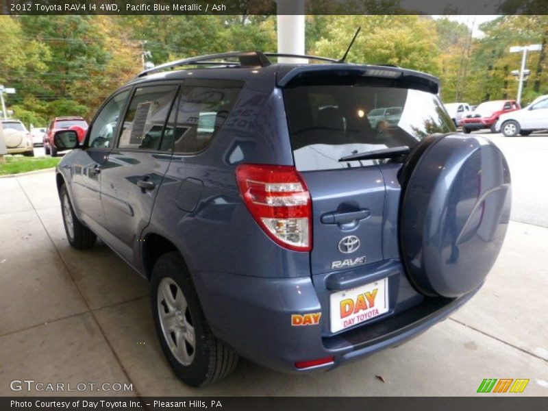 Pacific Blue Metallic / Ash 2012 Toyota RAV4 I4 4WD