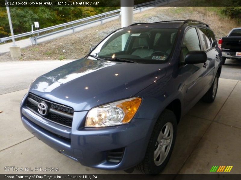 Pacific Blue Metallic / Ash 2012 Toyota RAV4 I4 4WD