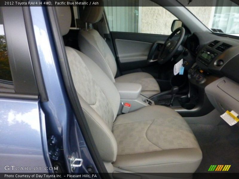 Pacific Blue Metallic / Ash 2012 Toyota RAV4 I4 4WD